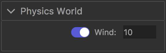 Physics World Settings